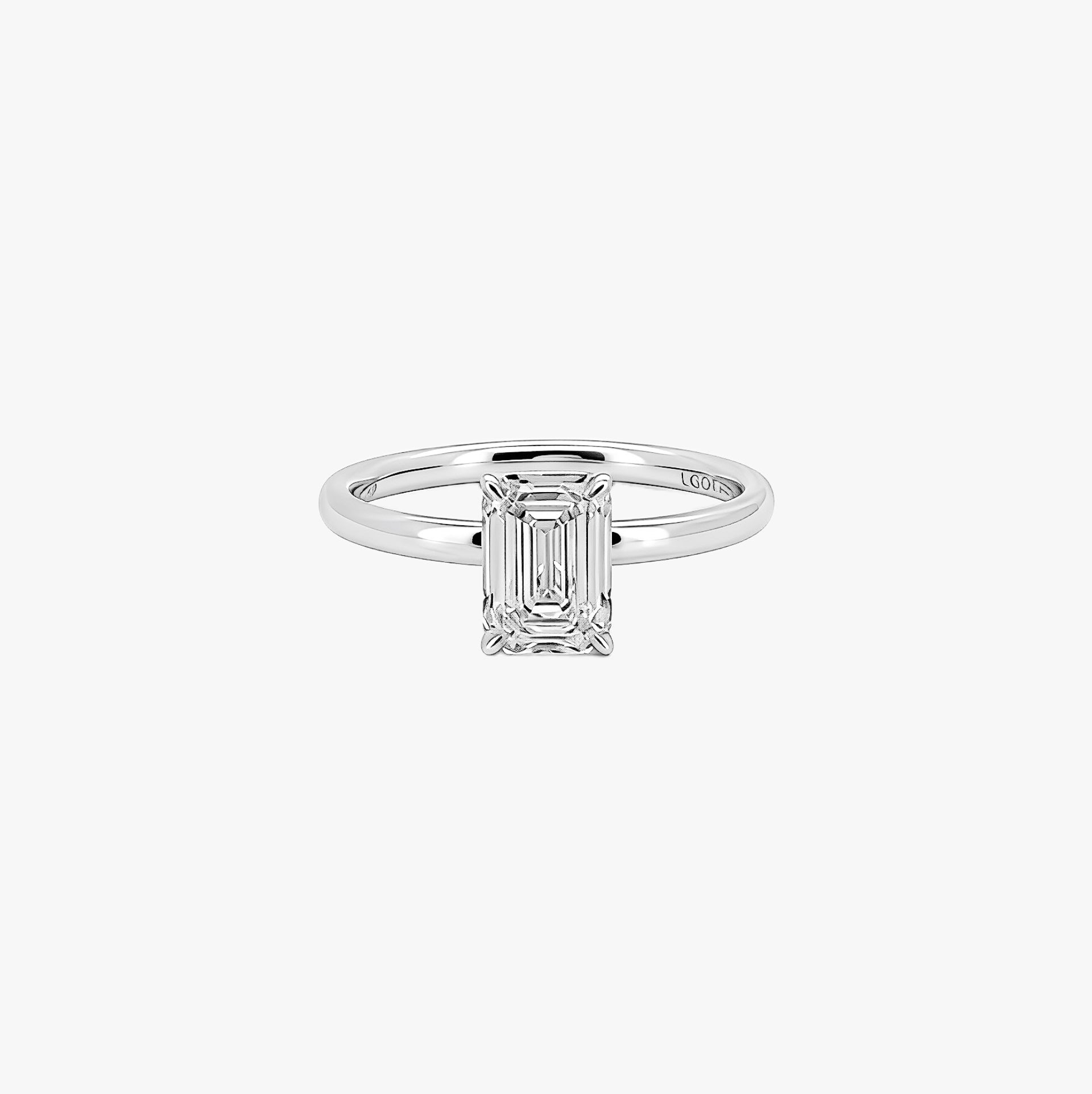 Emerald Cut Engagement Rings