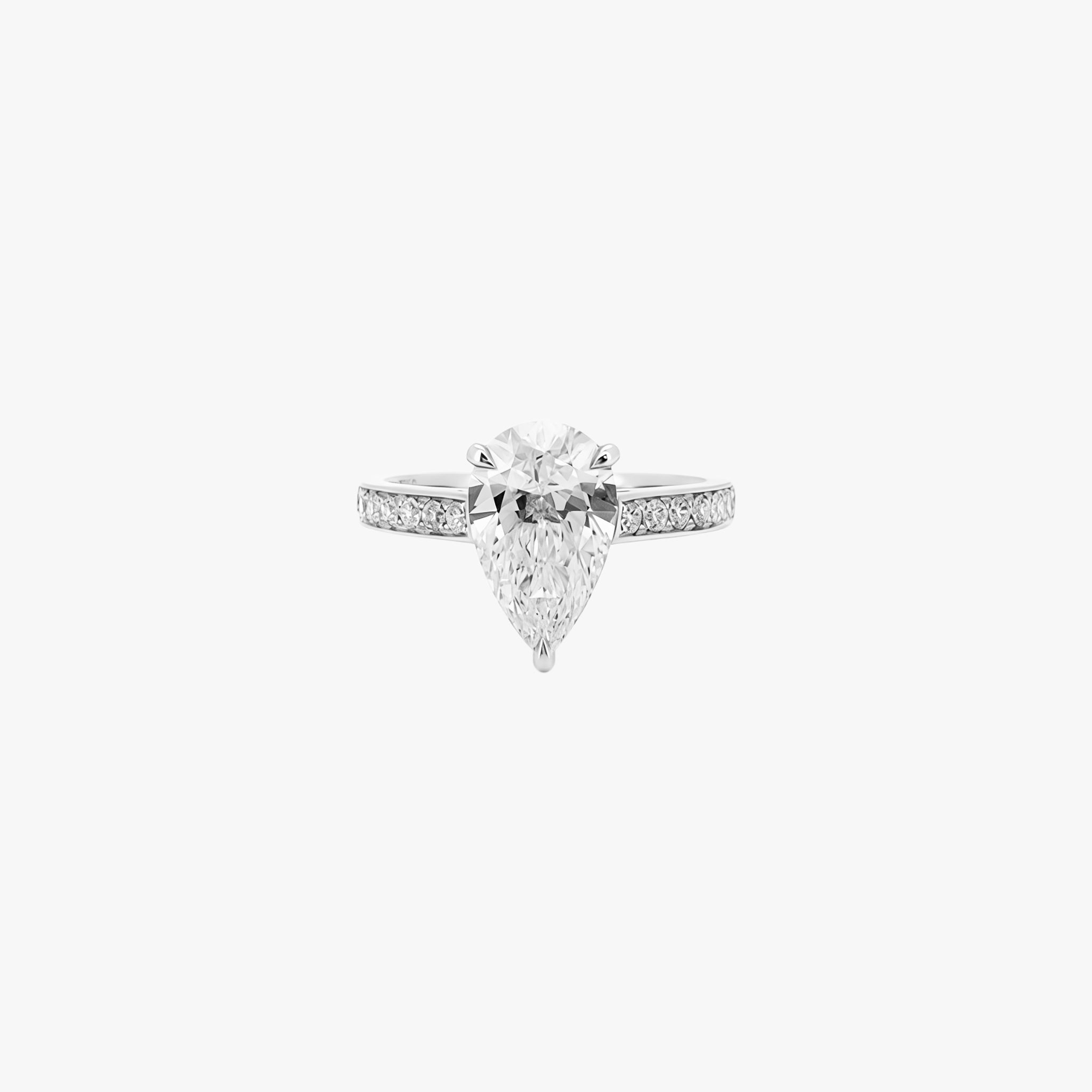 Pear Cut Engagement Rings