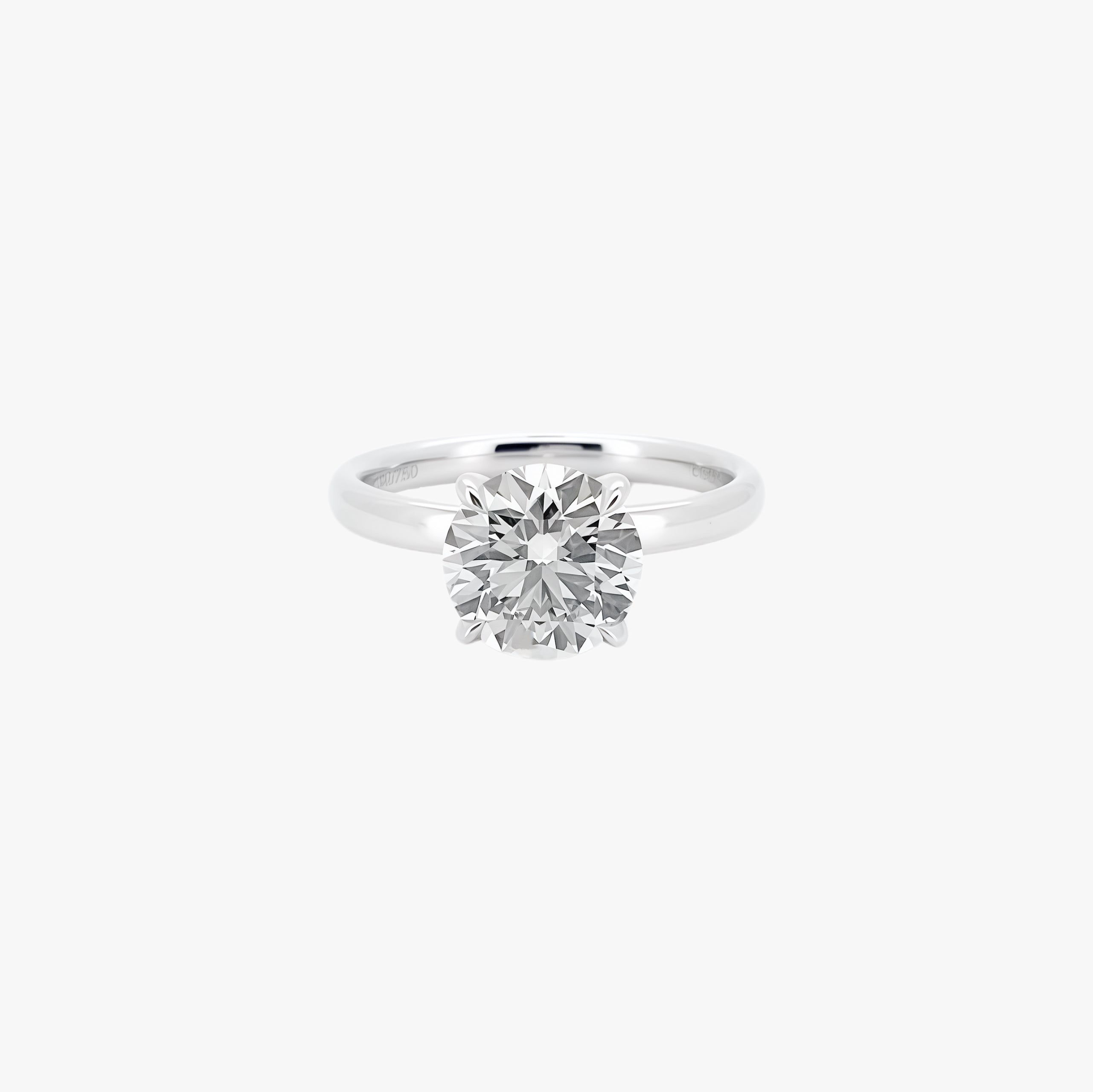 Round Cut Engagement Rings