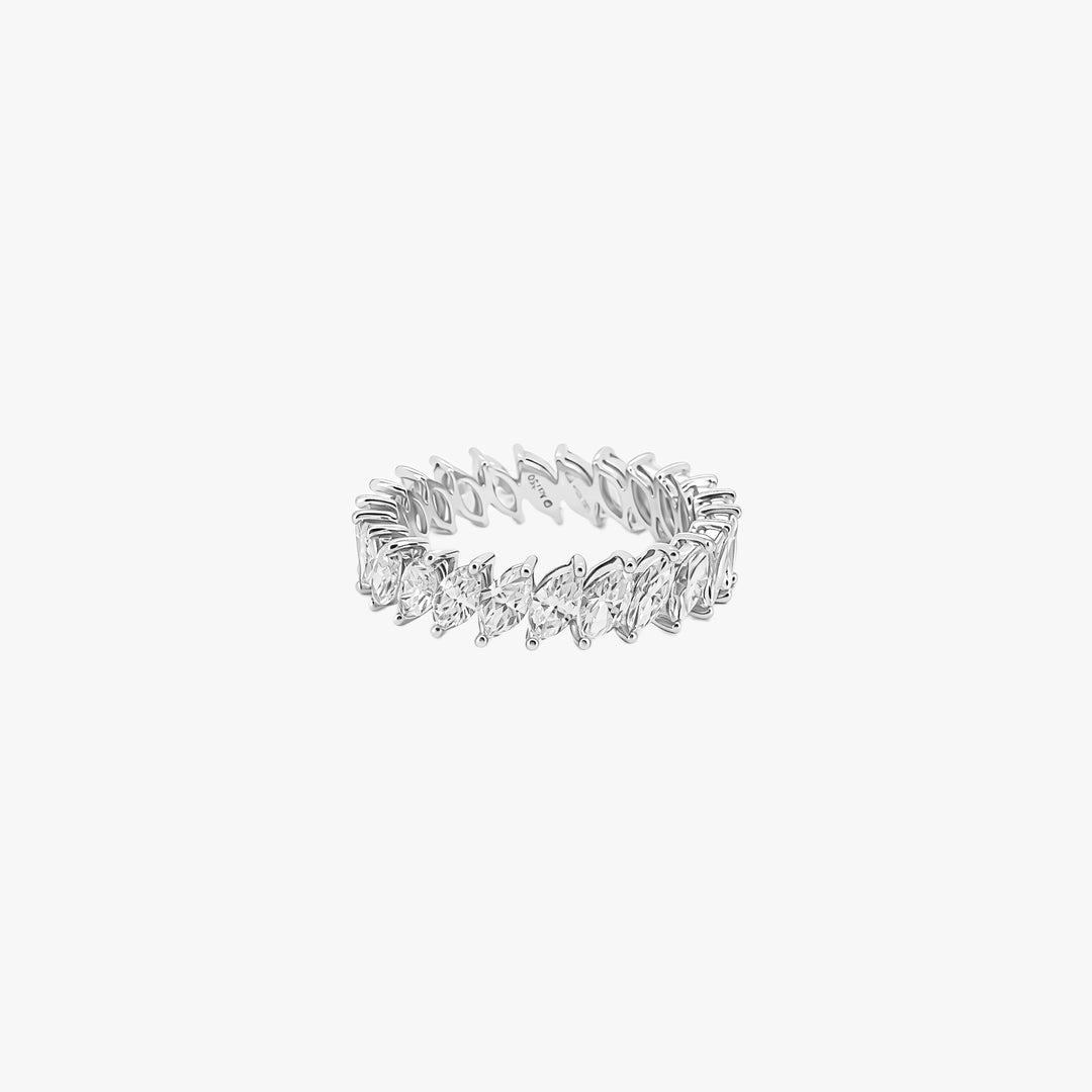 Marquise Marvel Lab Grown Diamond Eternity Band